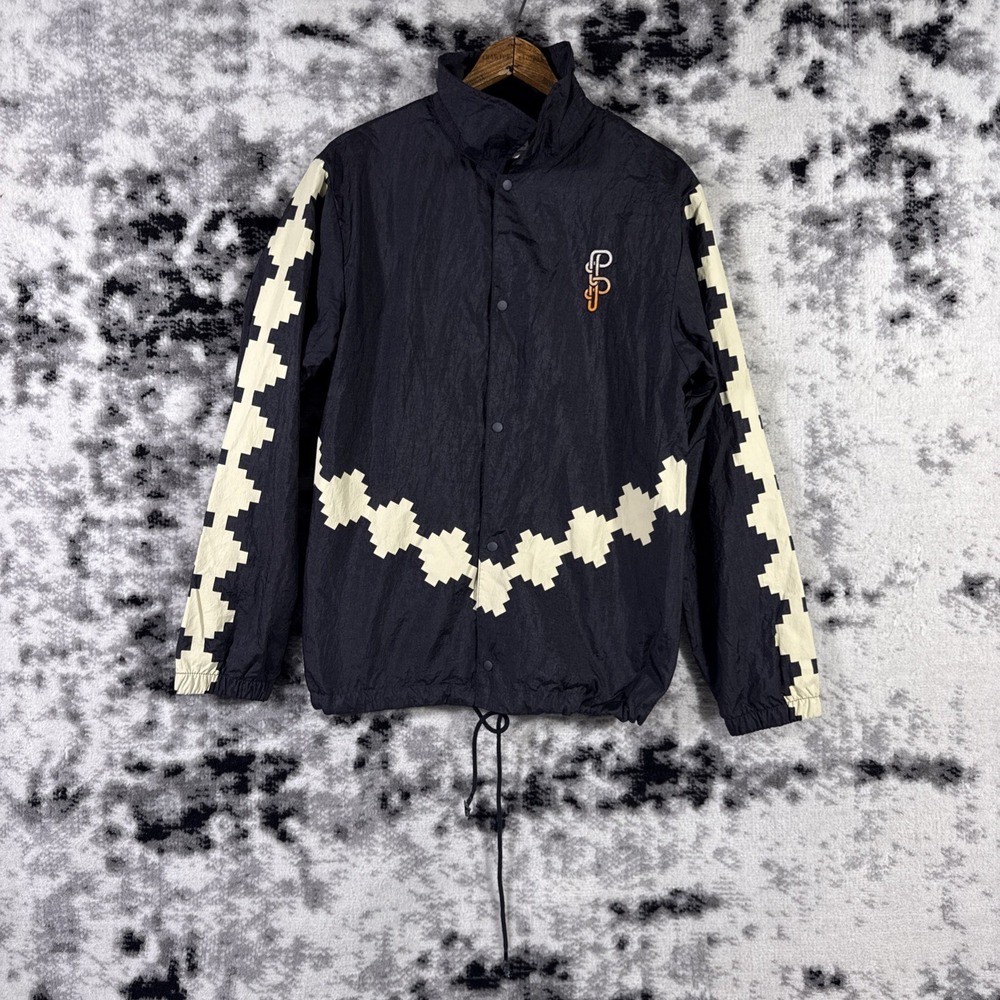 Puma Pronounce Jacket Adult‎ Size Small Embroidered Geometric Y2k Streetwear